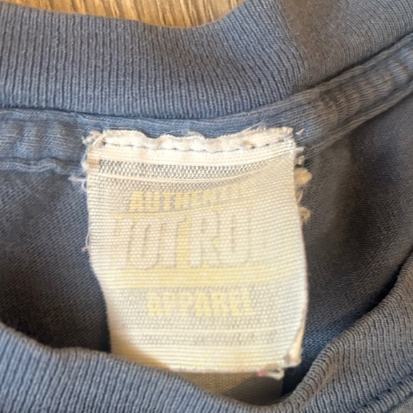 Blue Hot Rod Magazine Men's T-Shirt With Graphic Design Logo and Car - Picture 2 of 6